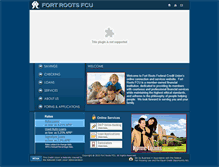 Tablet Screenshot of fortrootsfcu.com